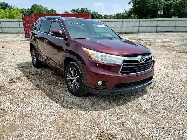 2016 Toyota Highlander Xle VIN: 5TDKKRFH3GS186189 Lot: 64404655