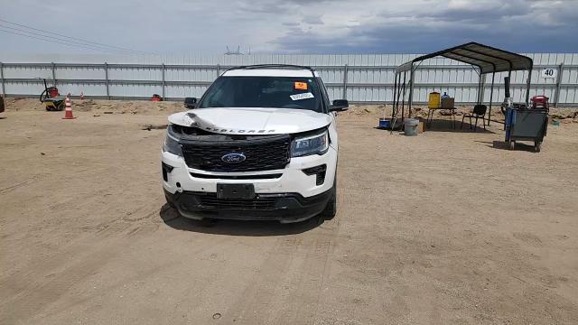 2018 Ford Explorer Sport VIN: 1FM5K8GTXJGB89887 Lot: 65652625