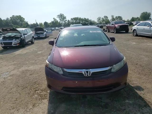 2012 Honda Civic Lx VIN: 19XFB2F55CE107477 Lot: 64278815