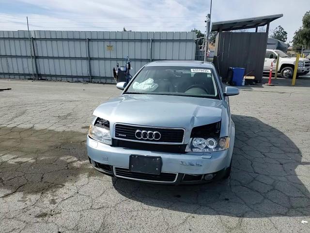 2003 Audi A4 1.8T Quattro VIN: WAULC68E23A155085 Lot: 63319435