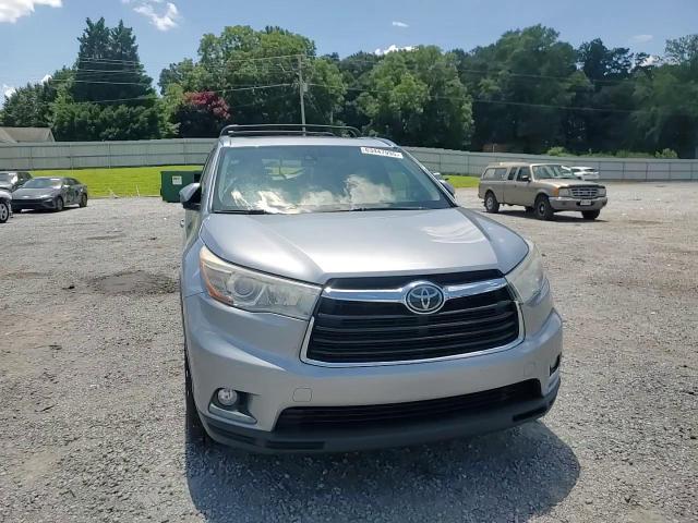 2015 Toyota Highlander Limited VIN: 5TDYKRFH7FS088386 Lot: 63447995