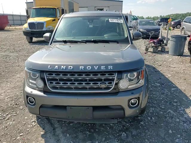 2015 Land Rover Lr4 Hse VIN: SALAG2V69FA760383 Lot: 63711875