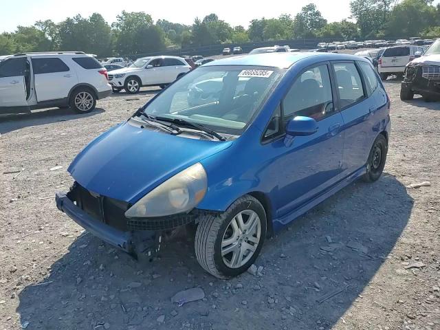 2008 Honda Fit Sport VIN: JHMGD38678S043729 Lot: 86610745