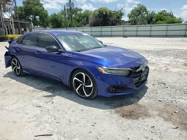 2021 Honda Accord Sport VIN: 1HGCV1F37MA014680 Lot: 65634435
