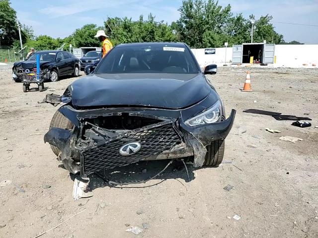 2021 Infiniti Q50 Red Sport 400 VIN: JN1FV7DP8MM850603 Lot: 66805535