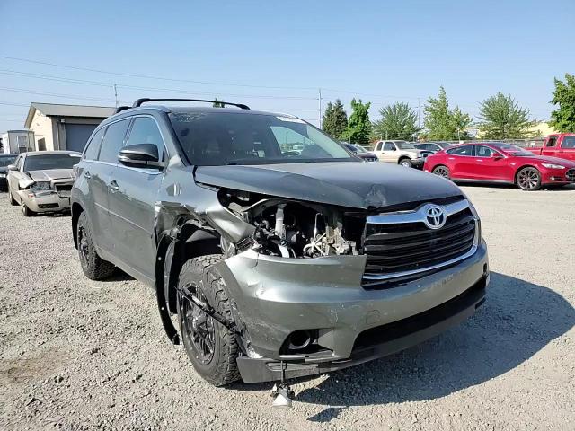 2015 Toyota Highlander Limited VIN: 5TDDKRFH1FS106783 Lot: 64672075
