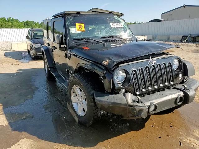 2016 Jeep Wrangler Unlimited Sport VIN: 1C4BJWDG6GL155614 Lot: 64238205