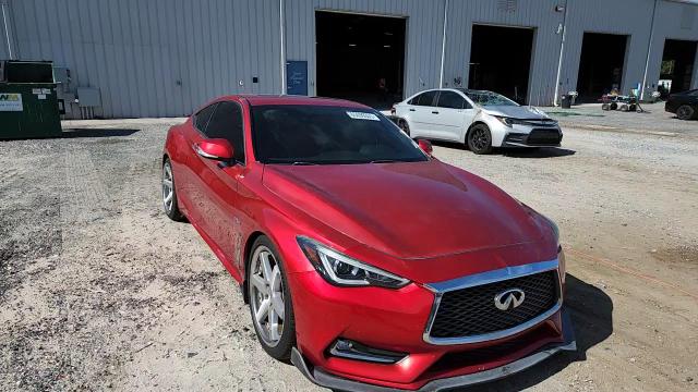 2018 Infiniti Q60 Red Sport 400 VIN: JN1FV7EK7JM530784 Lot: 65099335