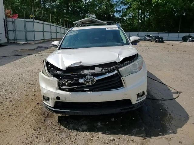 2015 Toyota Highlander Limited VIN: 5TDDKRFH0FS113921 Lot: 64411535