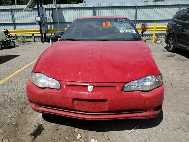 2000 Chevrolet Monte Carlo Ss VIN: 2G1WX12K8Y9297300 Lot: 66835605