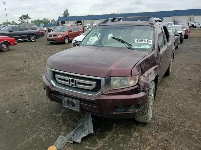 2011 Honda Ridgeline Rtl VIN: 5FPYK1F52BB004939 Lot: 64959615