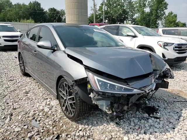 2019 Hyundai Elantra Sport VIN: KMHD04LB5KU817297 Lot: 64502685