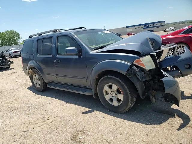 2007 Nissan Pathfinder Le VIN: 5N1AR18U97C600687 Lot: 62911825