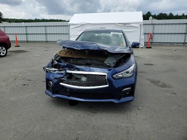 2016 Infiniti Q50 Red Sport 400 VIN: JN1FV7AR2GM450840 Lot: 63629765