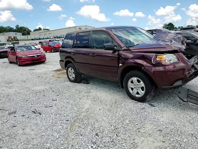 2007 Honda Pilot Lx VIN: 5FNYF28127B019705 Lot: 65333045