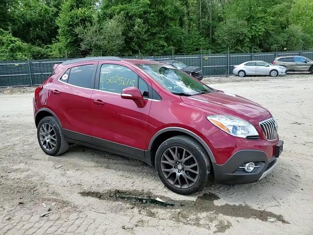 2016 Buick Encore Sport Touring VIN: KL4CJ2SM6GB650594 Lot: 65025615