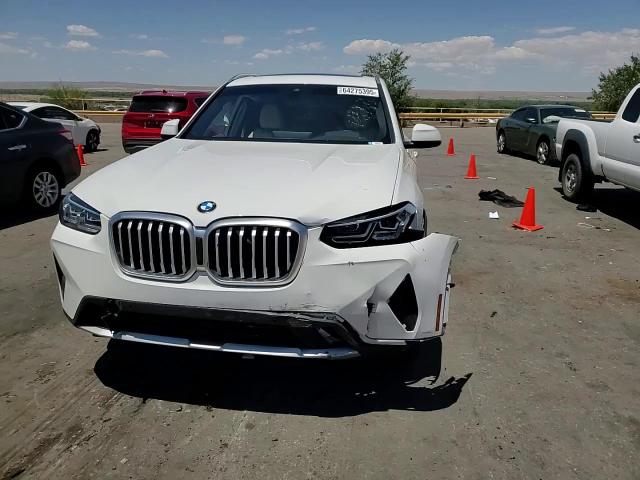 2022 BMW X3 xDrive30I VIN: 5UX53DP09N9L51498 Lot: 64275395