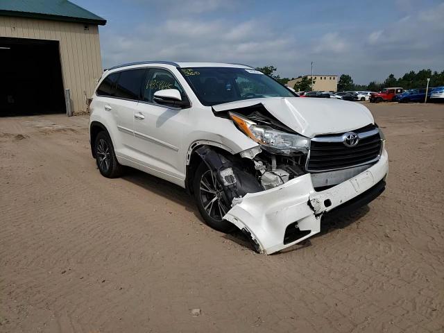 2016 Toyota Highlander Xle VIN: 5TDJKRFH7GS353732 Lot: 64858645