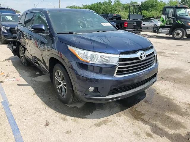 2016 Toyota Highlander Xle VIN: 5TDJKRFH8GS345669 Lot: 64649585