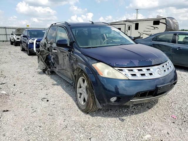 2003 Nissan Murano Sl VIN: JN8AZ08W93W223162 Lot: 63744315