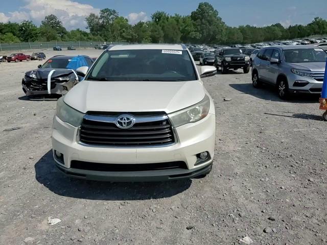 2016 Toyota Highlander Xle VIN: 5TDJKRFH6GS243741 Lot: 65926625