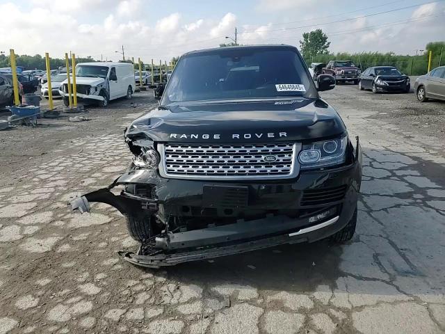 2016 Land Rover Range Rover Hse VIN: SALGS2KF4GA258749 Lot: 64640845