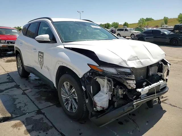 2022 Hyundai Tucson Blue VIN: KM8JBCA19NU022386 Lot: 64042275