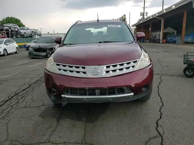 2006 Nissan Murano Sl VIN: JN8AZ08W56W536391 Lot: 65208985