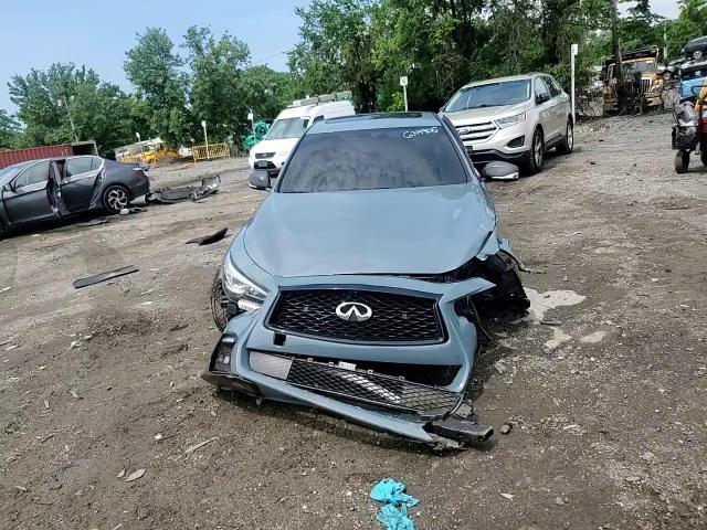 2021 Infiniti Q50 Red Sport 400 VIN: JN1FV7DPXMM850070 Lot: 63199125