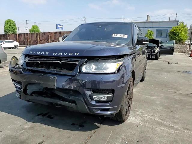 2016 Land Rover Range Rover Sport Autobiography VIN: SALWV2EF7GA592319 Lot: 63611205