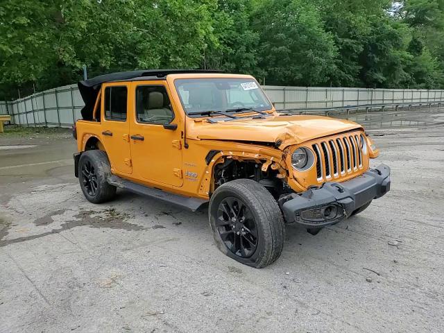 2021 Jeep Wrangler Unlimited Sahara 4Xe VIN: 1C4JJXP69MW642871 Lot: 64127415