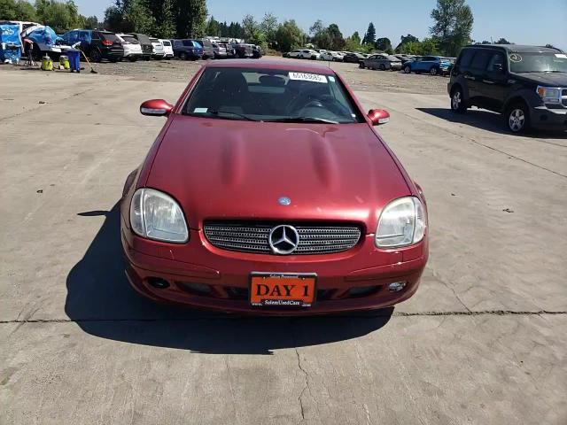 2001 Mercedes-Benz Slk 320 VIN: WDBKK65F41F197285 Lot: 65163685