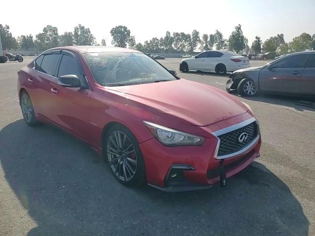 2019 Infiniti Q50 Red Sport 400 VIN: JN1FV7AP6KM760139 Lot: 65079295
