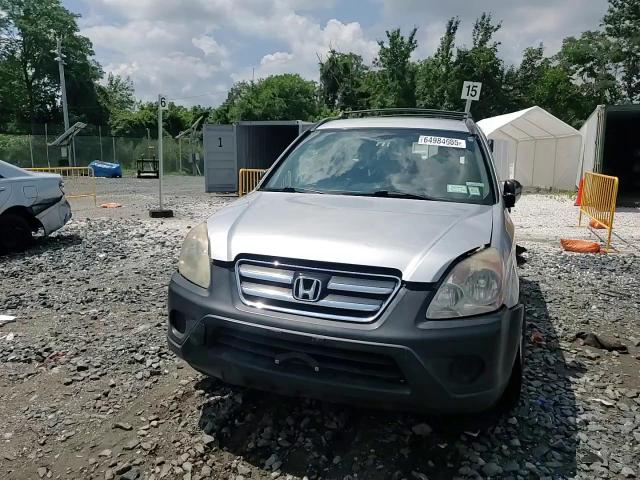 2005 Honda Cr-V Lx VIN: SHSRD68515U306897 Lot: 64984685