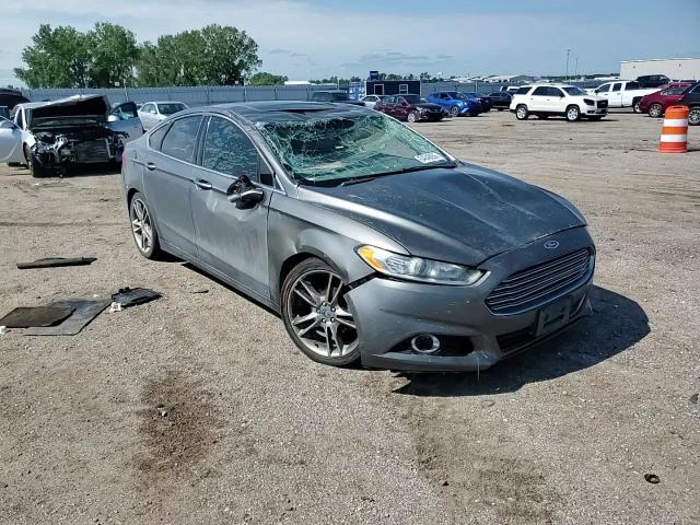 2013 Ford Fusion Titanium VIN: 3FA6P0K90DR343646 Lot: 64648655