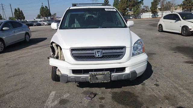 2005 Honda Pilot Exl VIN: 5FNYF18585B051911 Lot: 63694105
