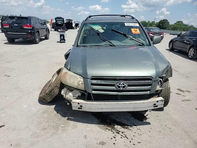 2005 Toyota Highlander Limited VIN: JTEDP21A750043317 Lot: 63817665