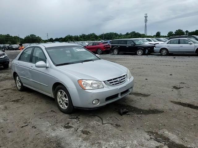 2005 Kia Spectra Lx VIN: KNAFE121555100500 Lot: 62405245