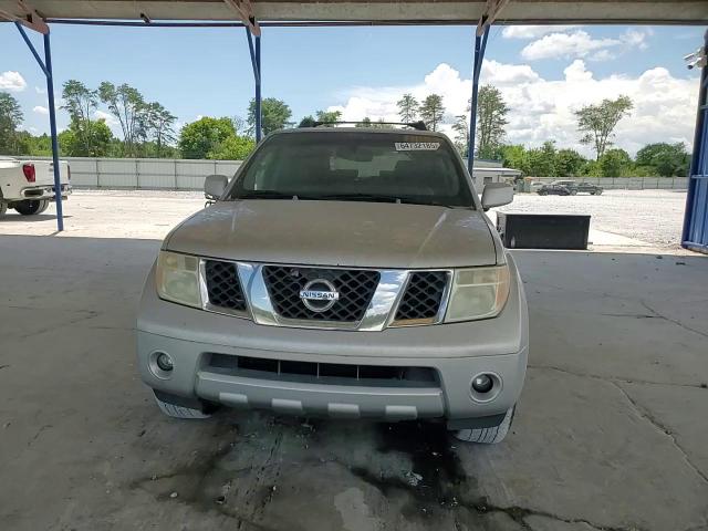 2005 Nissan Pathfinder Le VIN: 5N1AR18U15C700652 Lot: 64732185