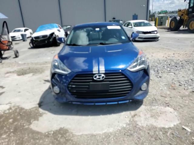 2015 Hyundai Veloster Turbo VIN: KMHTC6AEXFU243569 Lot: 66086085