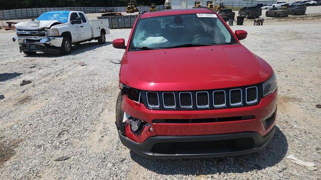 2019 Jeep Compass Latitude VIN: 3C4NJCBB7KT636407 Lot: 64119685