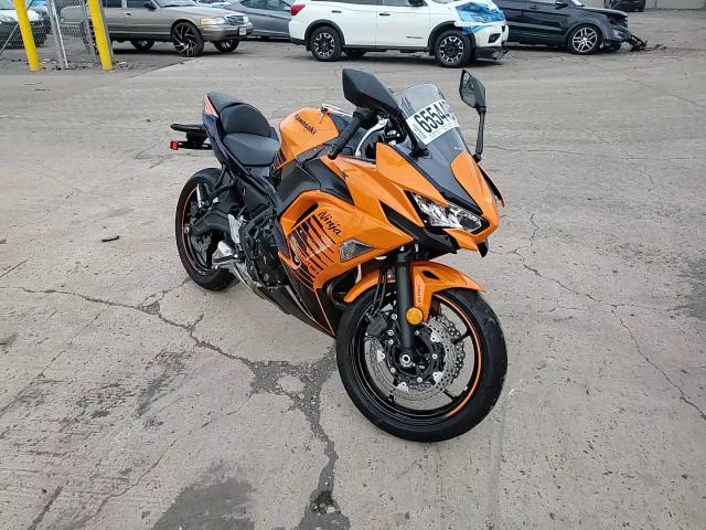2025 Kawasaki Ex650 P VIN: ML5EXEP1XSDAG0014 Lot: 65544995