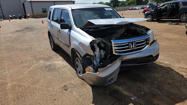 2012 Honda Pilot Lx VIN: 5FNYF3H27CB043880 Lot: 62759835