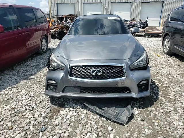 2016 Infiniti Q50 Red Sport 400 VIN: JN1FV7AR4GM450399 Lot: 67272654