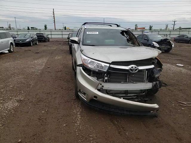 2015 Toyota Highlander Limited VIN: 5TDDKRFH2FS115024 Lot: 67436424