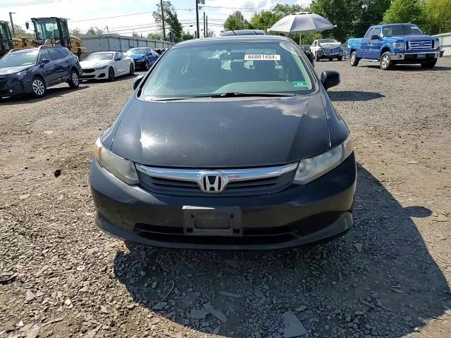 2012 Honda Civic Lx VIN: 19XFB2F54CE313390 Lot: 66801454