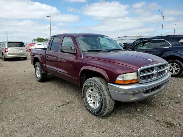 2003 Dodge Dakota Quad Slt VIN: 1D7HG48N23S267483 Lot: 66089894