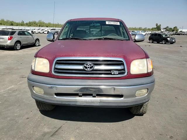 2000 Toyota Tundra Access Cab VIN: 5TBRT3416YS103072 Lot: 69274894