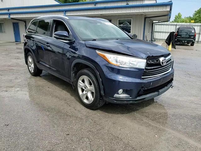 2015 Toyota Highlander Limited VIN: 5TDDKRFH5FS127216 Lot: 65232604