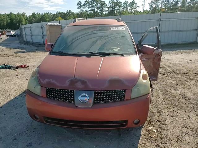 2004 Nissan Quest S VIN: 5N1BV28U54N369941 Lot: 68050574